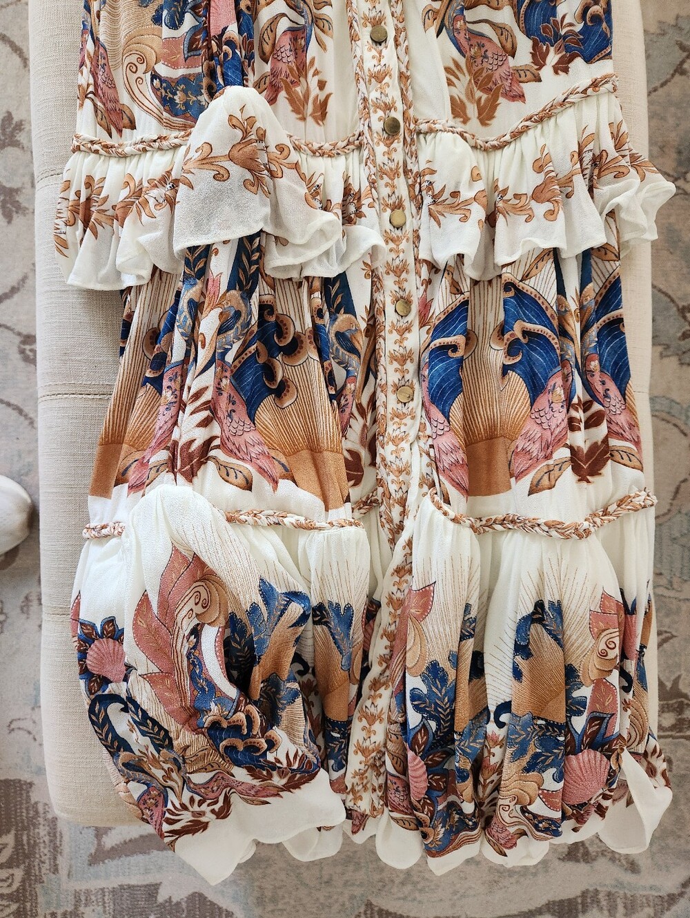 FARM Rio SEA Garden Braid Maxi Dress - Picture 7 of 8